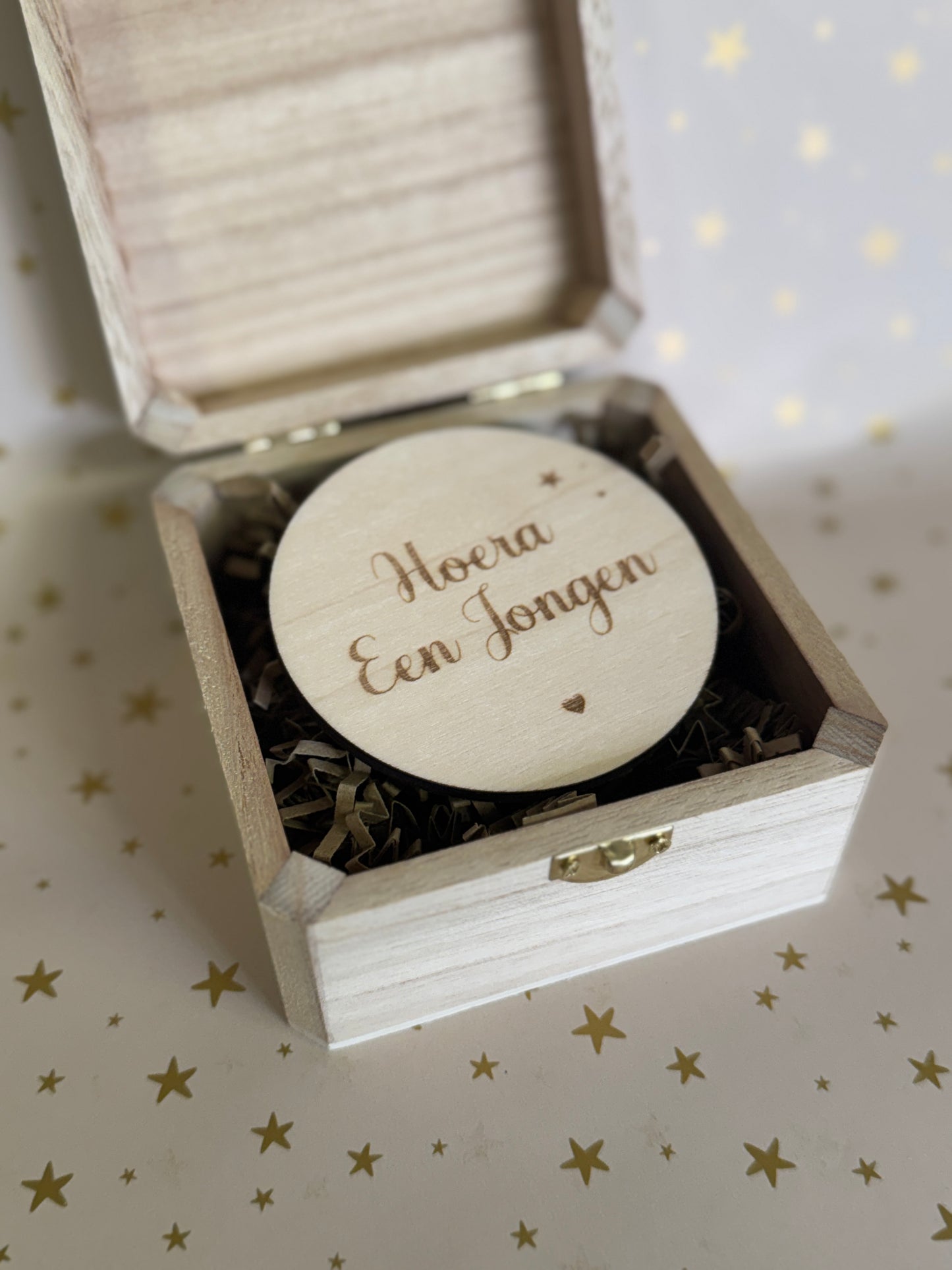 Kistje Gender Reveal Jongen
