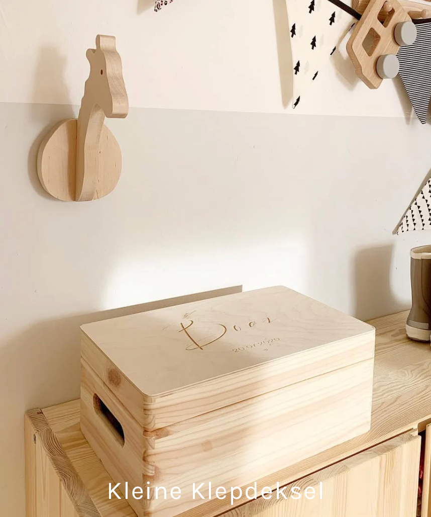 Kleine Klepdeksel Herinneringskist