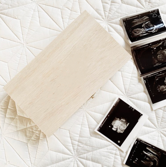 Echo fotos bewaren in een houten kistje die je zelf kan ontwerpen