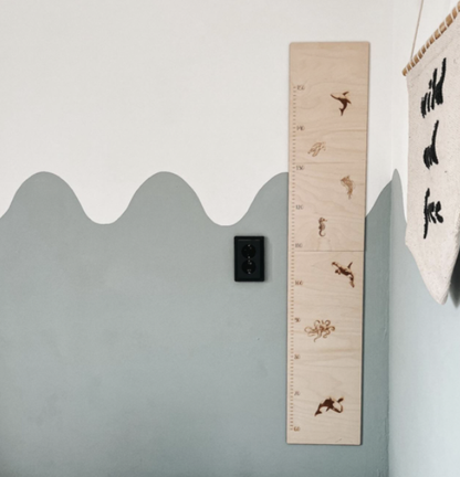 Houten Groeimeter | Zeedieren