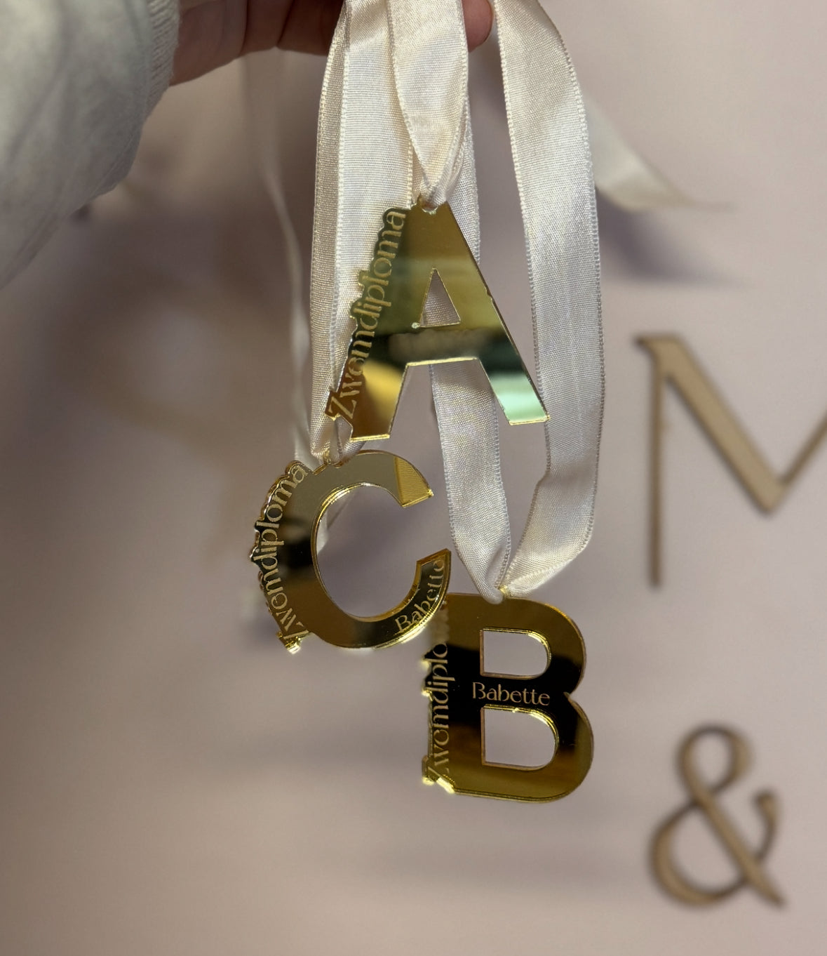 Gepersonaliseerde Medaille voor het Behalen van Zwemdiploma