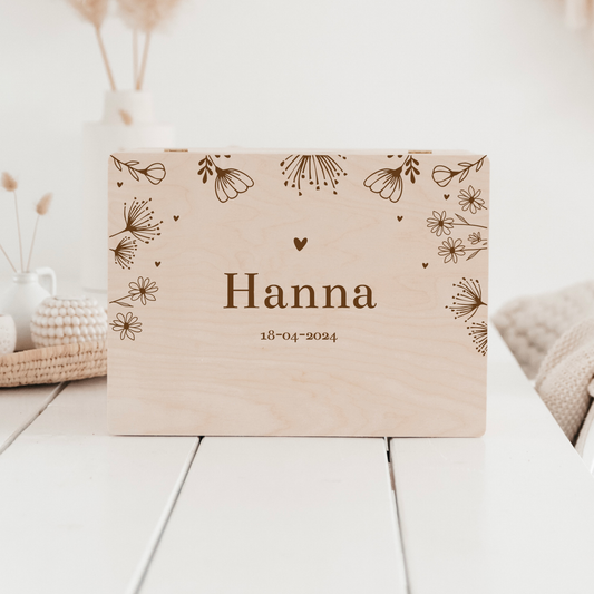 Memorybox Bloemen Ontwerp 2