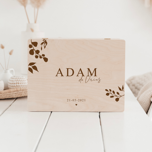 Memorybox Bladeren Ontwerp 1