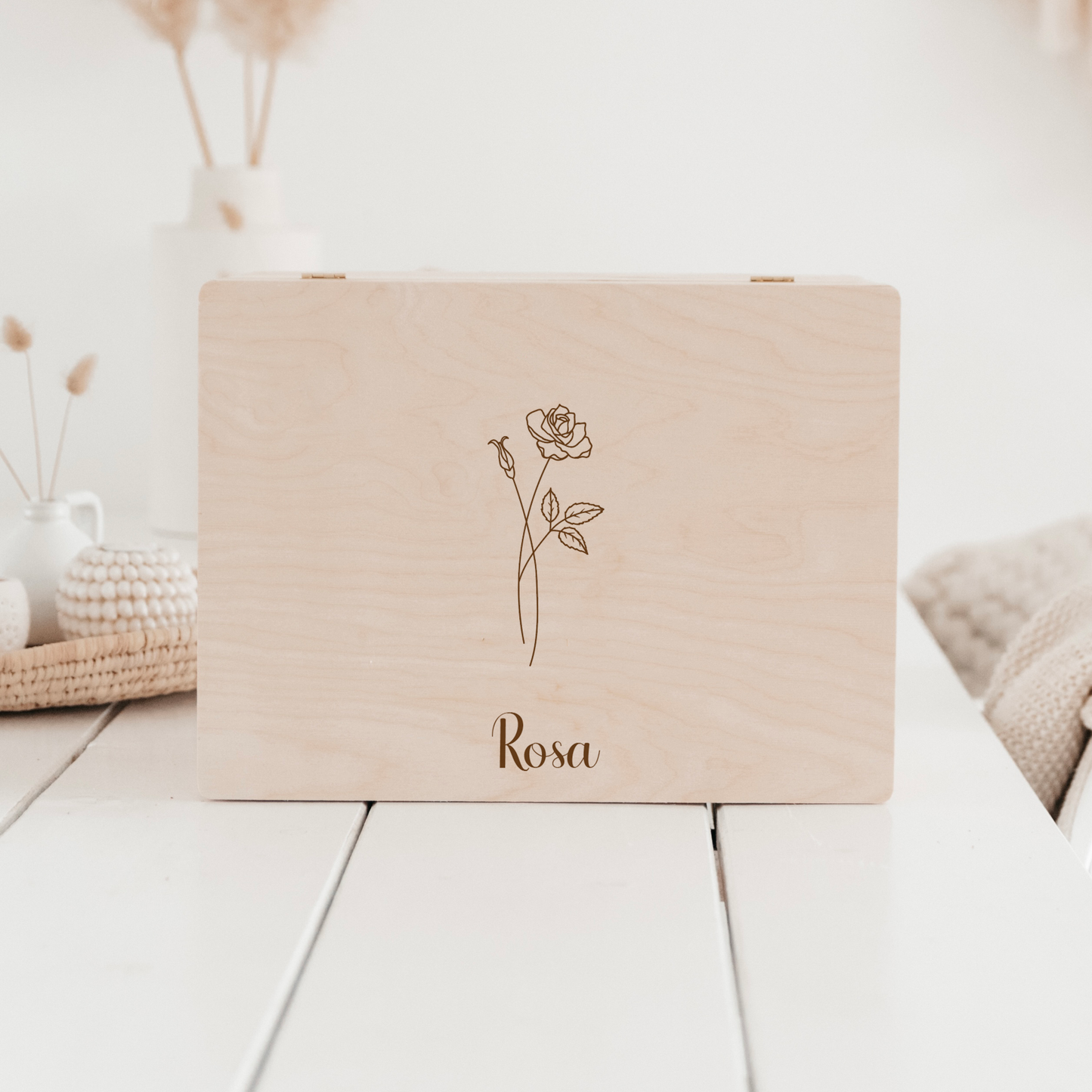 Memorybox Geboortebloem