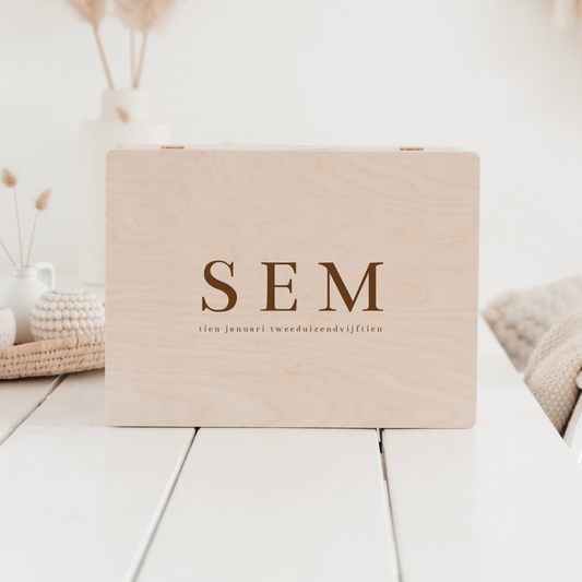 Memorybox Minimalistisch Ontwerp 6