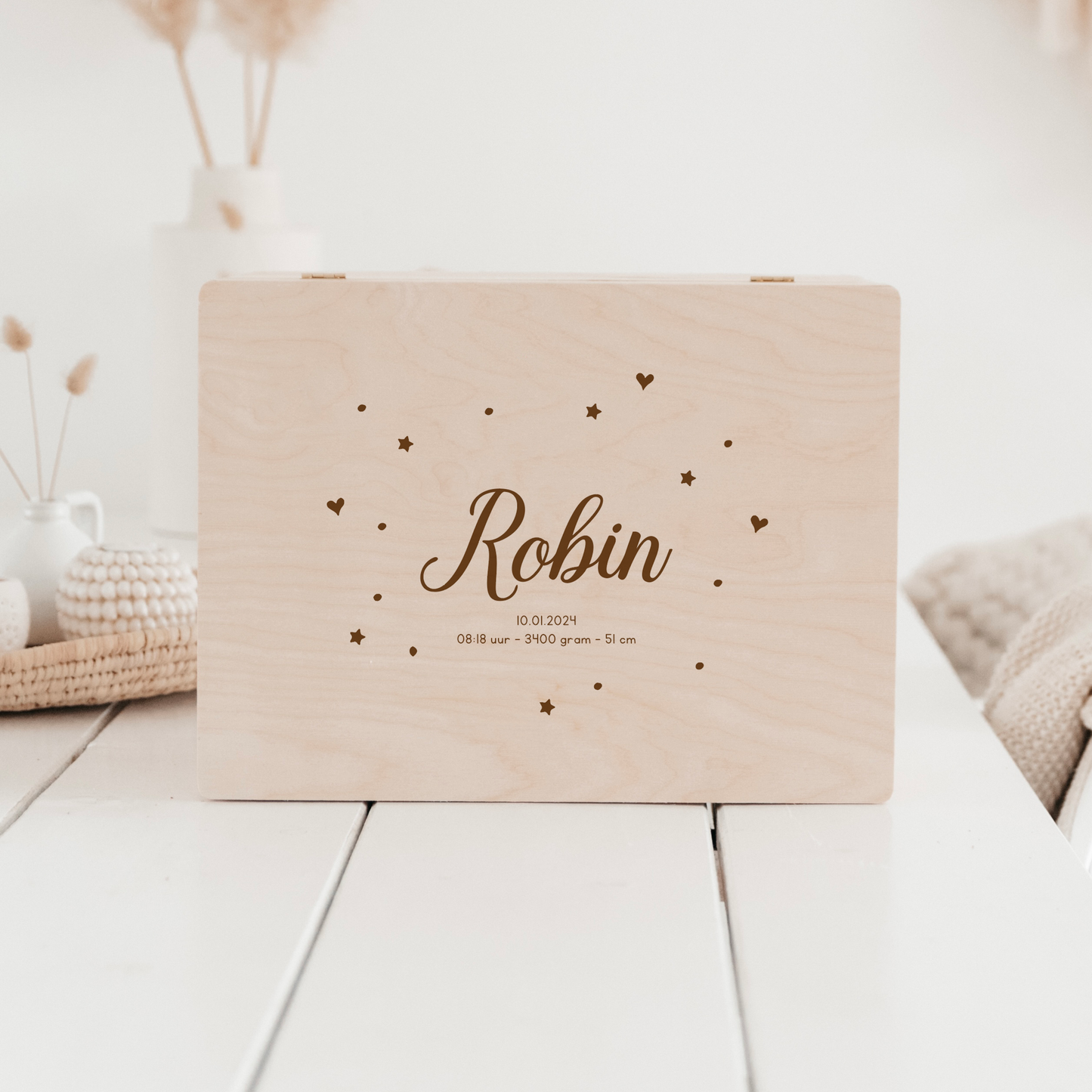Memorybox Hartjes & Sterretjes