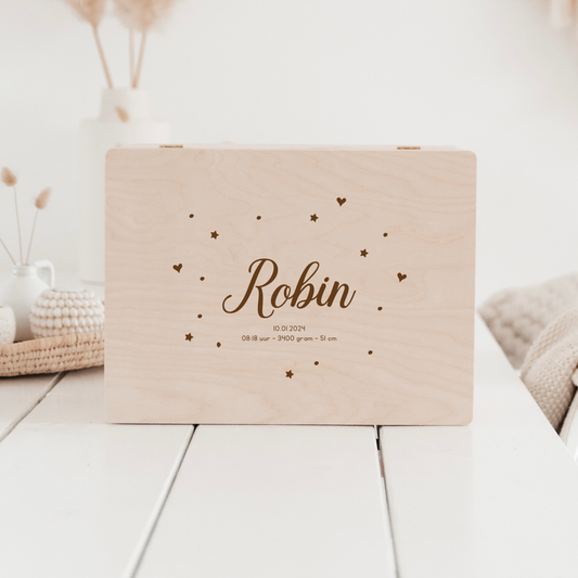 Memorybox Hartjes & Sterretjes