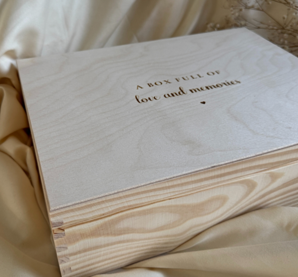 Complete Memorybox - "Mijn Eerste Herinneringen"