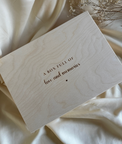 Complete Memorybox - "Mijn Eerste Herinneringen"