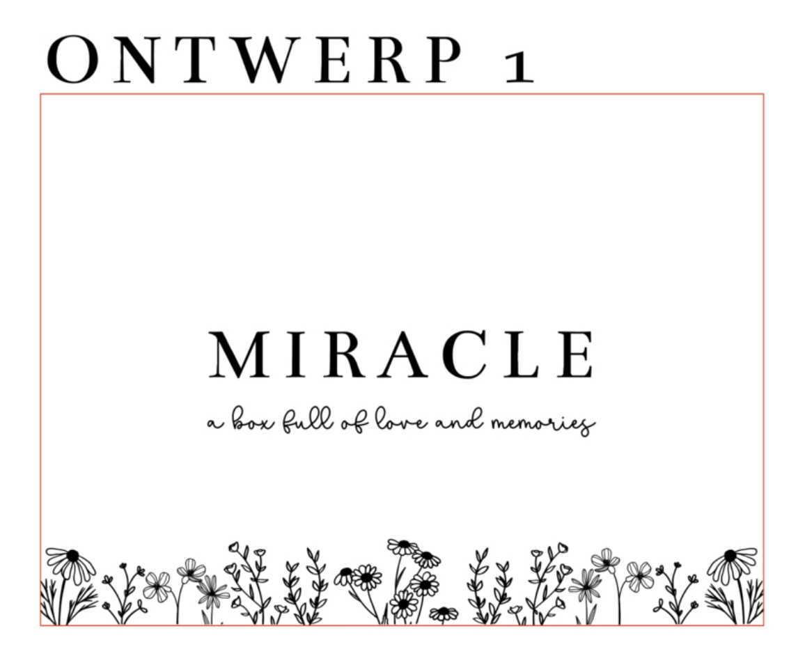 Complete Memorybox - "Mijn Eerste Herinneringen"