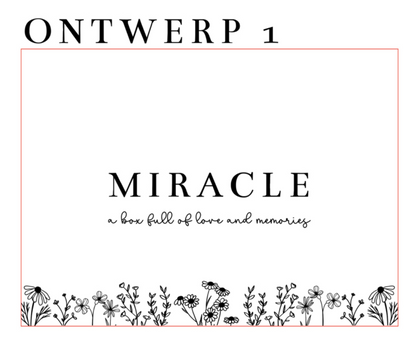 Complete Memorybox - "Mijn Eerste Herinneringen"