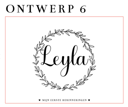 Complete Memorybox - "Mijn Eerste Herinneringen"