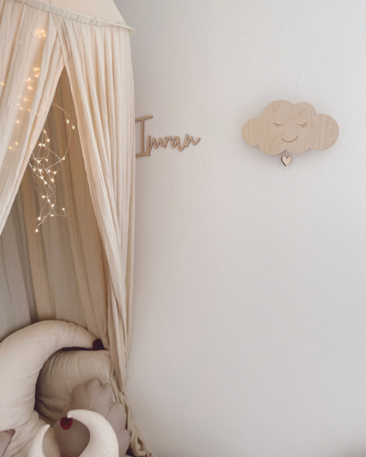 Houten Muziekdoosje | Wolk