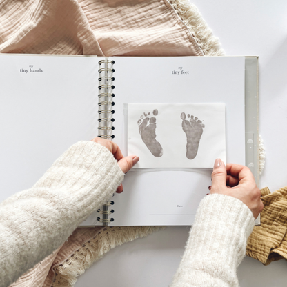Invulboek My Baby Book Safari Met Cadeaubox | Blush and Gold