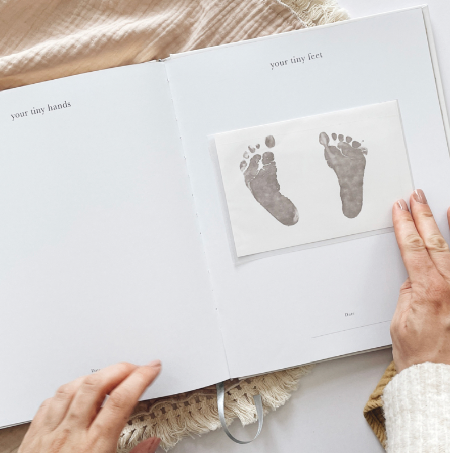 Invulboek My Pregnancy Journal Animals | Blush and Gold