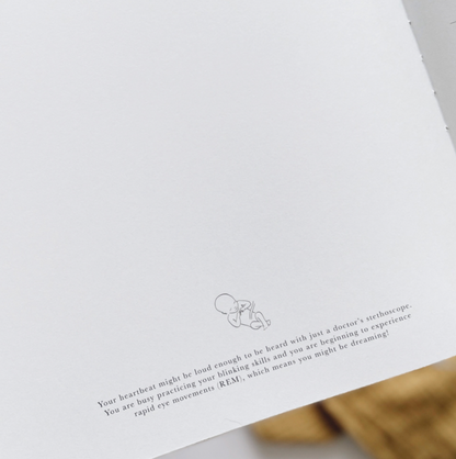 Invulboek My Pregnancy Journal Animals | Blush and Gold