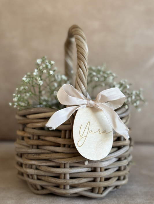 Paastak Hanger – Minimalistisch Paasei met Naam