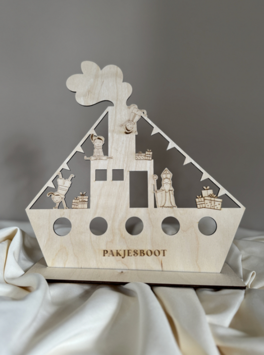 Pakjesboot Sinterklaas Versiering Om te Knutselen