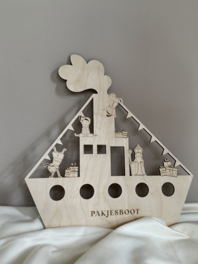 Pakjesboot Sinterklaas Versiering