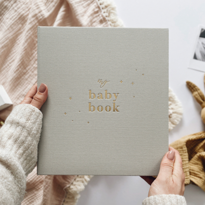 Invulboek My Babybook Misty met Cadeaubox | Blush and Gold