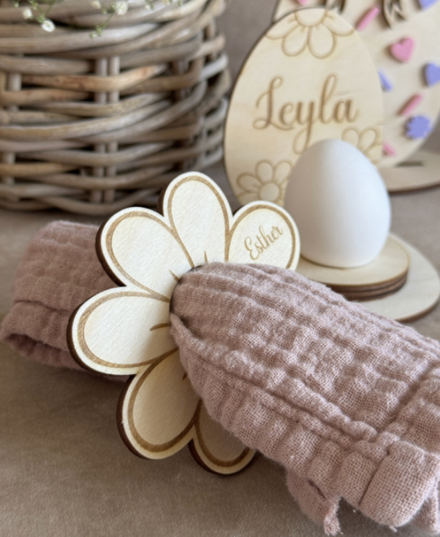 Servetring Bloem Pasen Paastafel