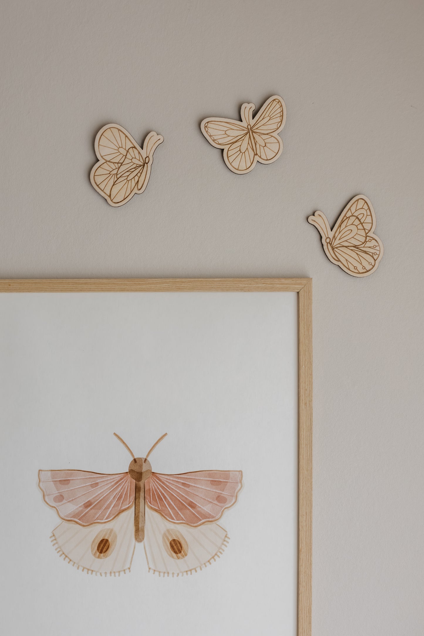 Setje Vlinders Decoratie Meisjeskamer