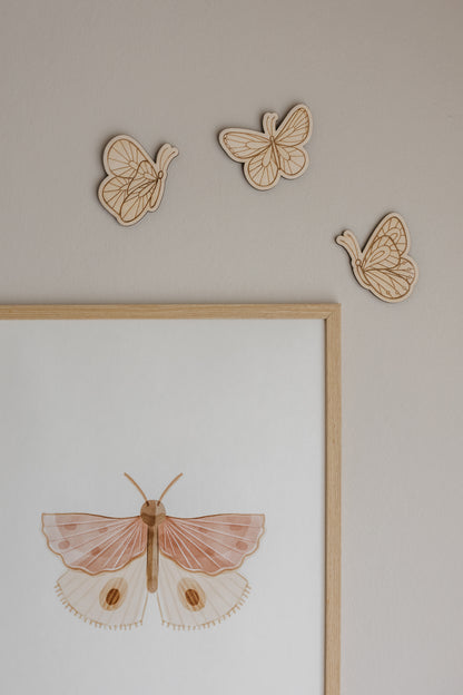 Setje Vlinders Decoratie Meisjeskamer