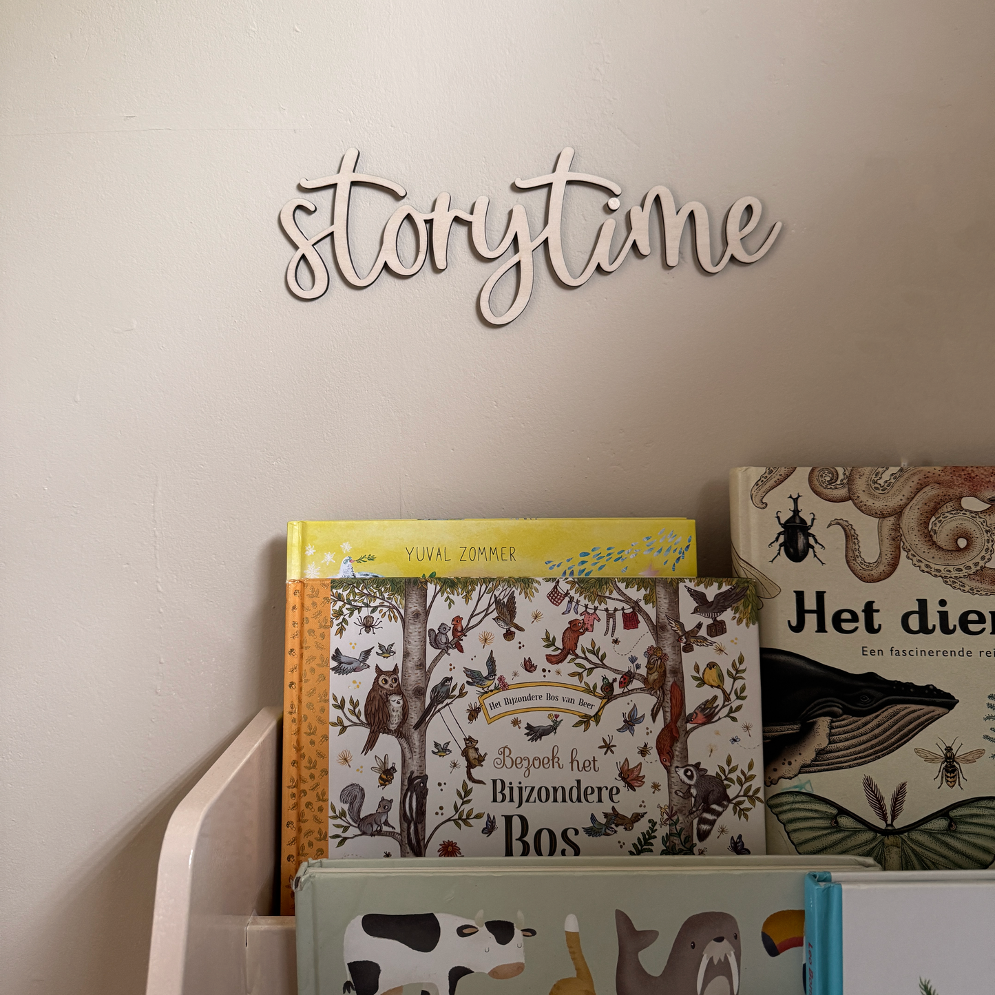 Houten Tekst | Storytime