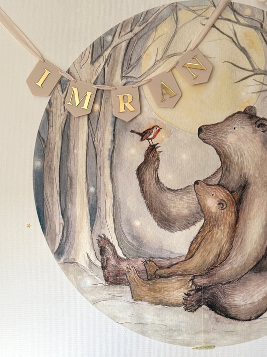 Vlaggetjes Babykamer