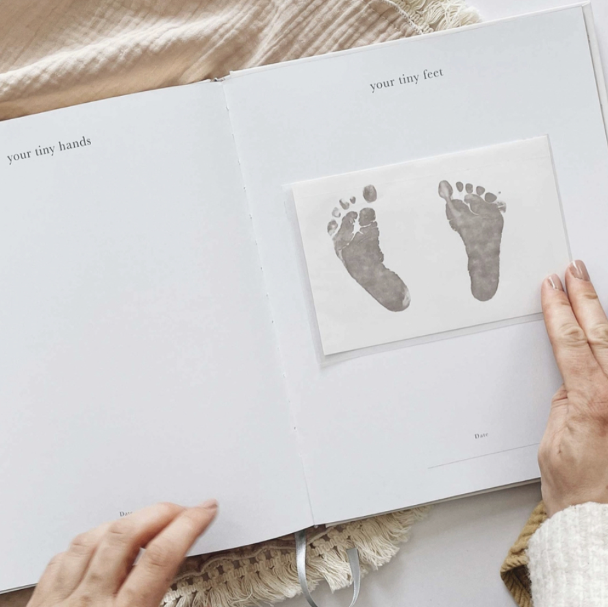 Invulboek My Pregnancy Journal Pearl | Blush and Gold