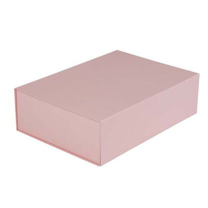 Magnetische Cadeaubox – Blauw, Roze, Wit & Kraft