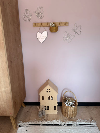 Houten Vlinders Muurdecoratie