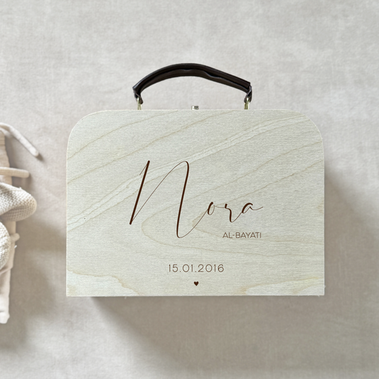 Houten Kinderkoffertje Sierlijk Ontwerp 1